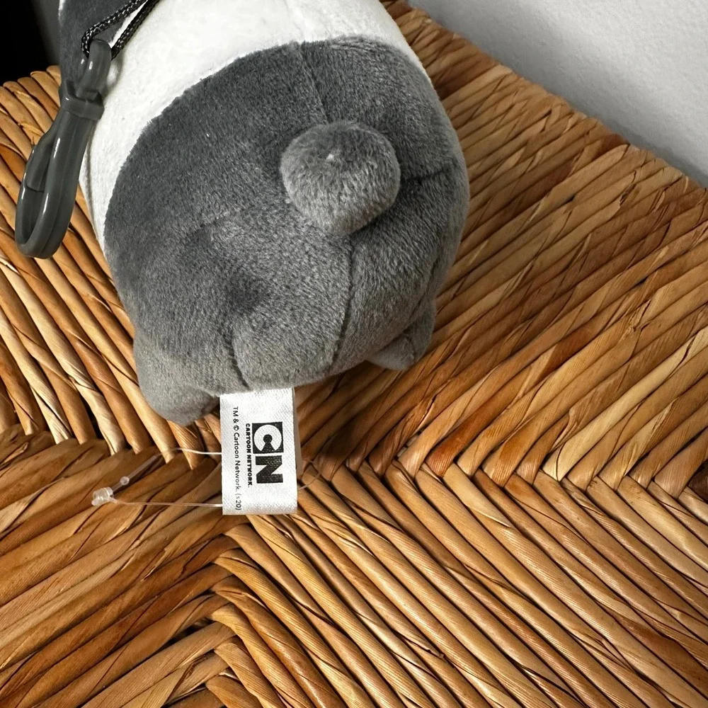 We Bare Bears‎ Panda Plush Cartoon Network Clip Keychain NWOT